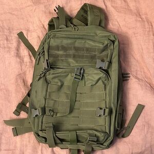 Olive Green Tactical Backpack